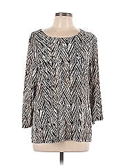 Jm Collection 3/4 Sleeve Blouse
