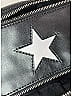 Givenchy Stars Black Leather Star Pandora Wristlet One size - photo 11
