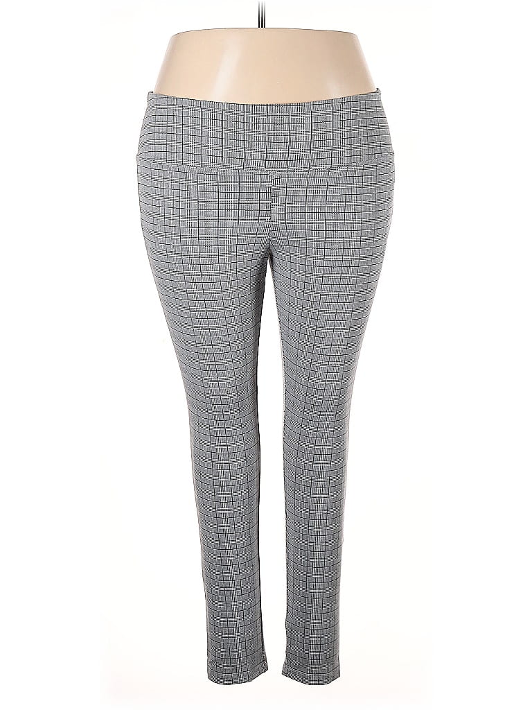 Pre-owned Liz Claiborne Career Dress Pants In Gray