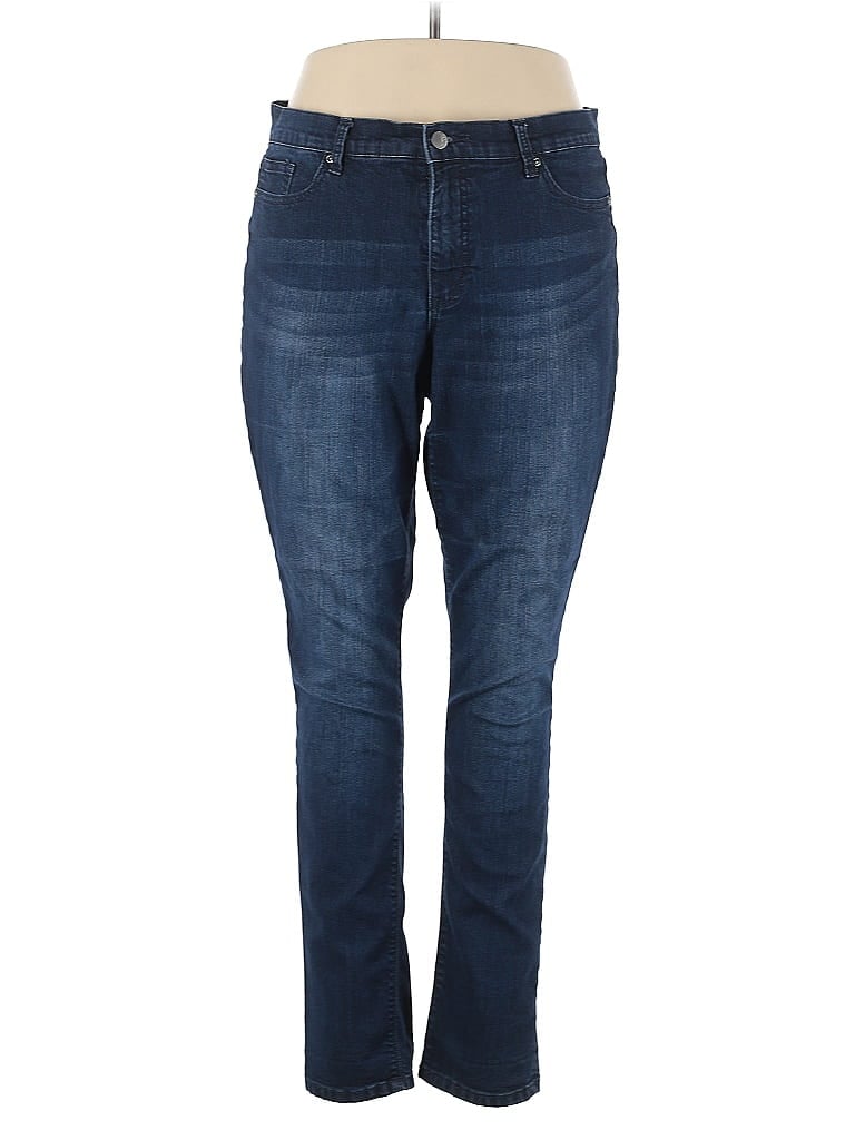 NY & C Pre-owned Jeans In Blue