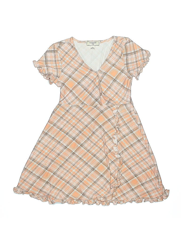 Pre-owned No Comment Kids' Dress In Brown