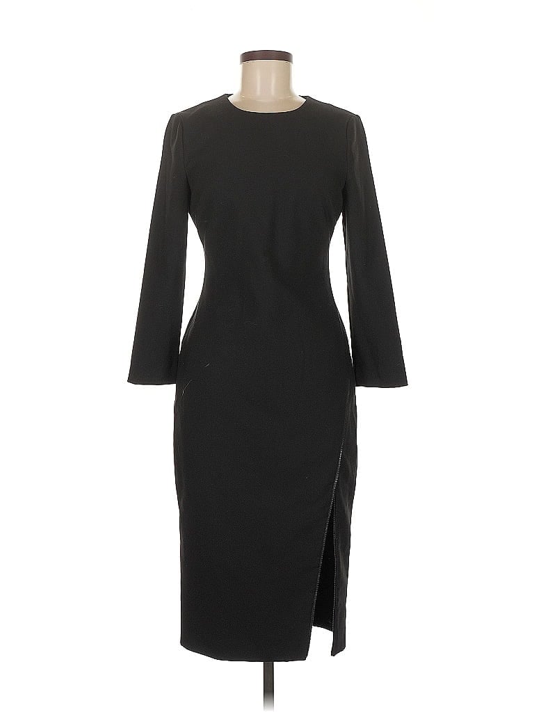 Likely Solid Black Cocktail Dress Size 6 - photo 1