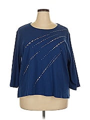 Alfred Dunner 3/4 Sleeve Top