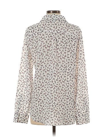 Ann Taylor Factory Long Sleeve Blouse (view 2)