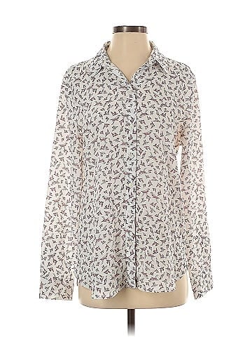 Ann Taylor Factory Long Sleeve Blouse (view 1)
