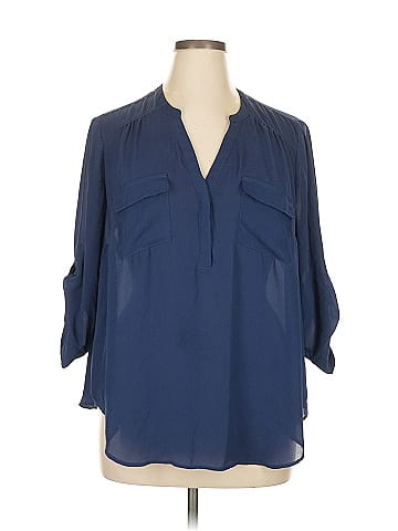 Torrid 3/4 Sleeve Blouse (view 1)