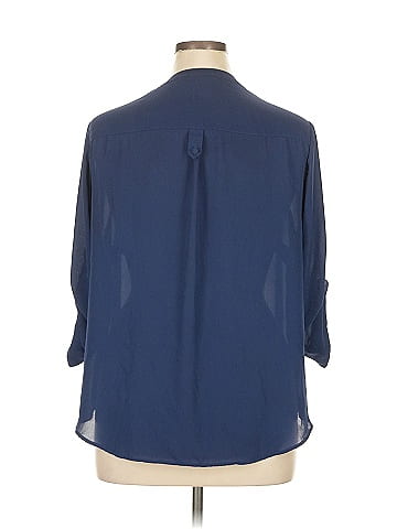 Torrid 3/4 Sleeve Blouse (view 2)