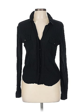 James Perse Long Sleeve Blouse (view 1)