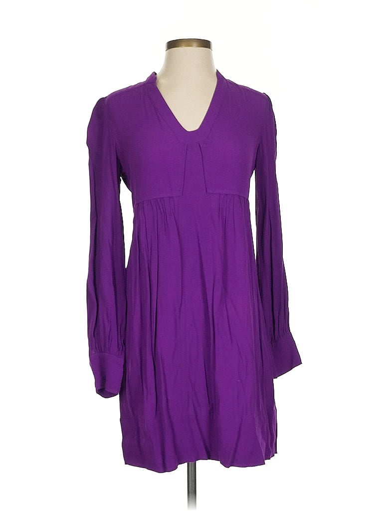 Pre-owned Diane Von Furstenberg Cocktail Dress In Purple