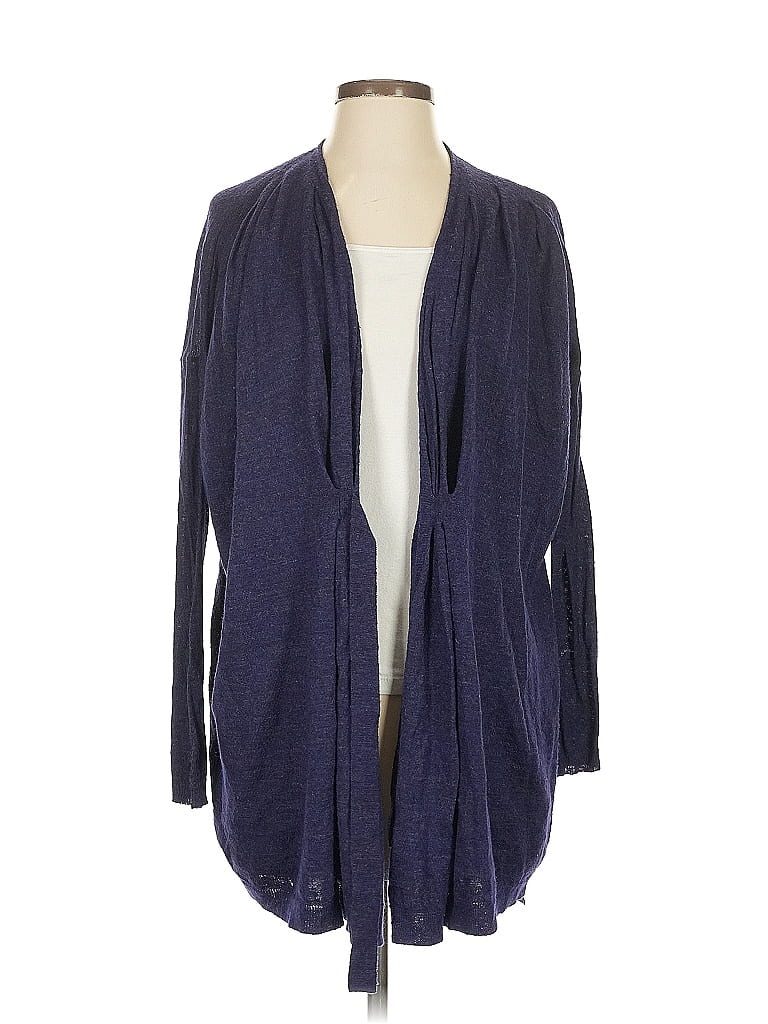 Pre-owned Theory Cardigan Sweater In Blue