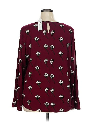 Ann Taylor Long Sleeve Blouse (view 2)