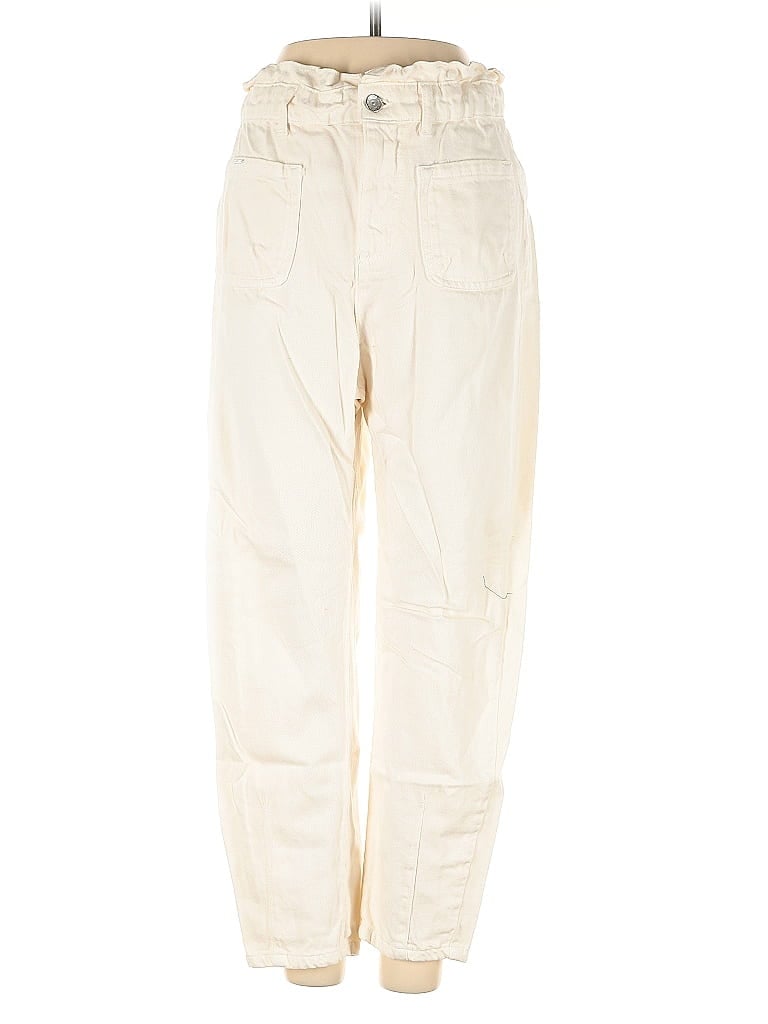 Click to view more detailed imagery on our partner's website Pre-owned Zara Casual Pants In White