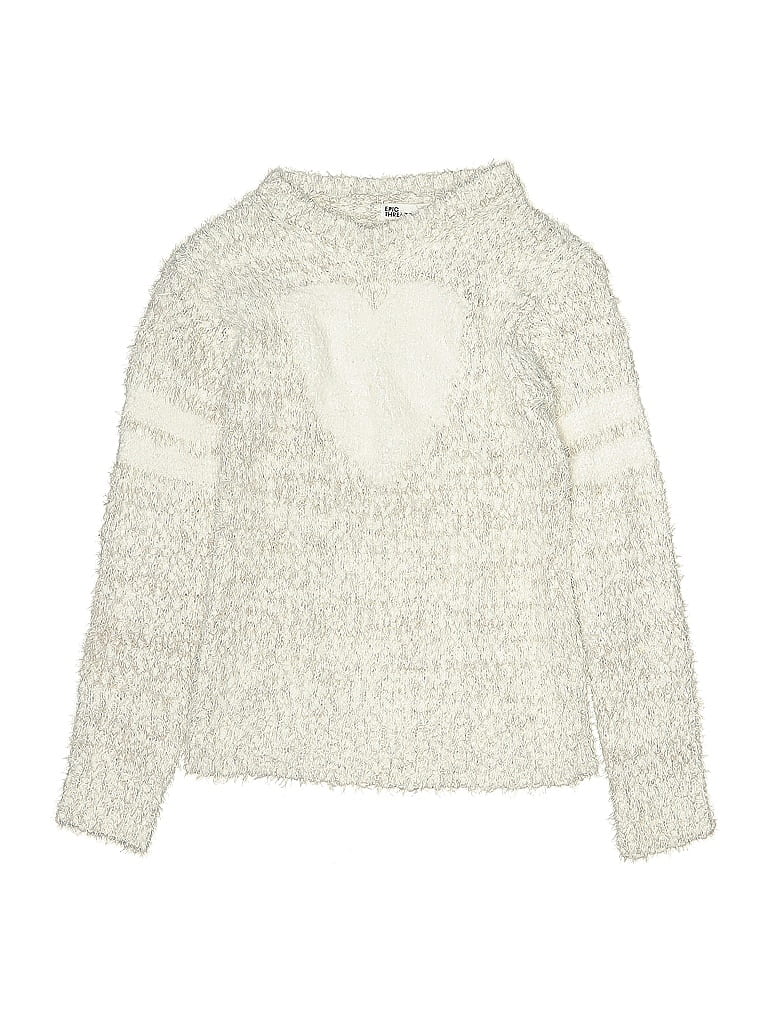 Epic Threads Tweed Ivory Pullover Sweater Size S (big kids) - photo 1