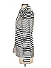 Armani Exchange 100% Polyester Stripes Gray Long Sleeve Blouse Size XS - photo 5