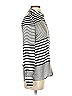 Armani Exchange 100% Polyester Stripes Gray Long Sleeve Blouse Size XS - photo 4