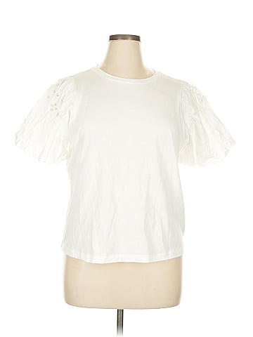 Free Assembly Short Sleeve Top (view 1)