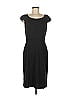 Adrianna Papell Solid Black Cocktail Dress Size 8 - photo 1