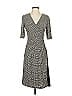 Lauren by Ralph Lauren Houndstooth Gray Casual Dress Size 4 - photo 1