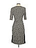 Lauren by Ralph Lauren Houndstooth Gray Casual Dress Size 4 - photo 2