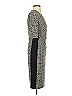 Lauren by Ralph Lauren Houndstooth Gray Casual Dress Size 4 - photo 4