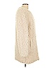 BB Dakota 100% Polyester Ivory Faux Fur Jacket Size L - photo 4