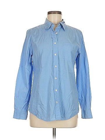 Ann Taylor Long Sleeve Button-Down Shirt (view 1)