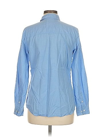 Ann Taylor Long Sleeve Button-Down Shirt (view 2)