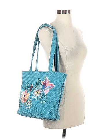 Vera Bradley Happy Blooms Small Vera Tote (view 2)