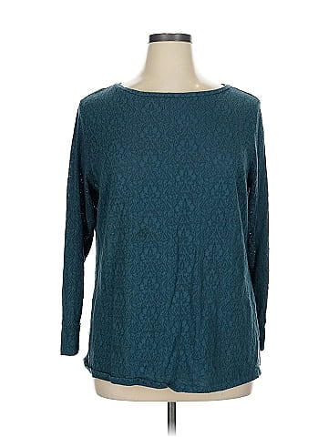 Ann Taylor LOFT 3/4 Sleeve T-Shirt (view 1)