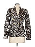 A.L.C. Animal Print Gold Blazer Size 6 - photo 1
