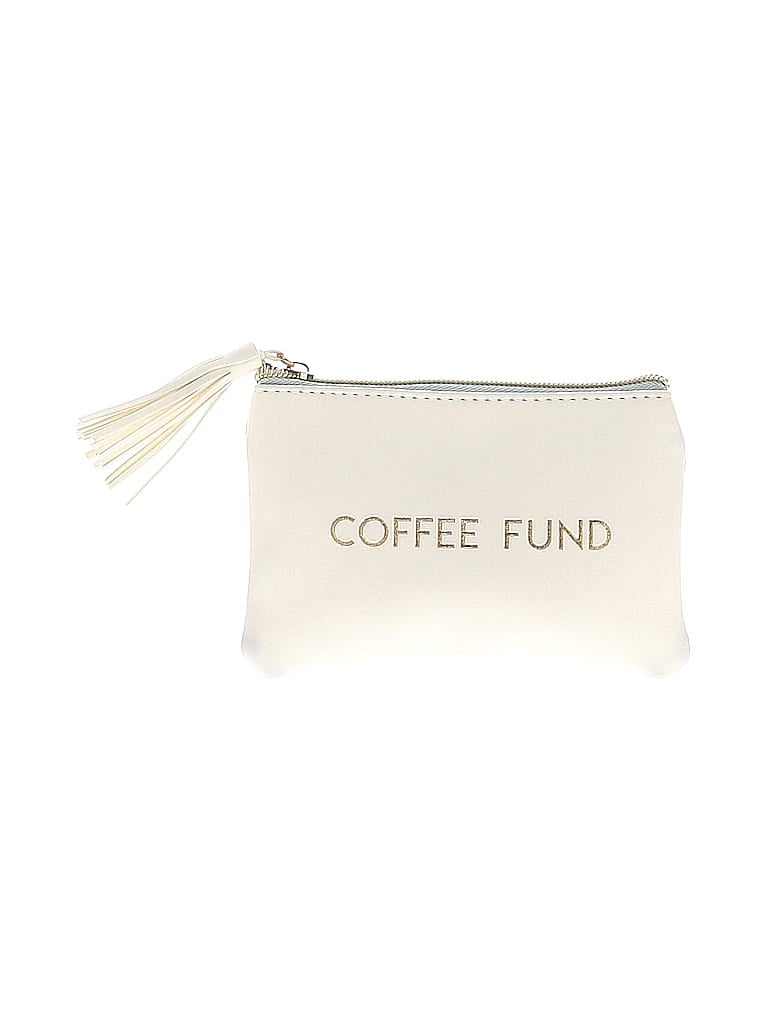 Unbranded Ivory White Coin Purse One size - photo 1