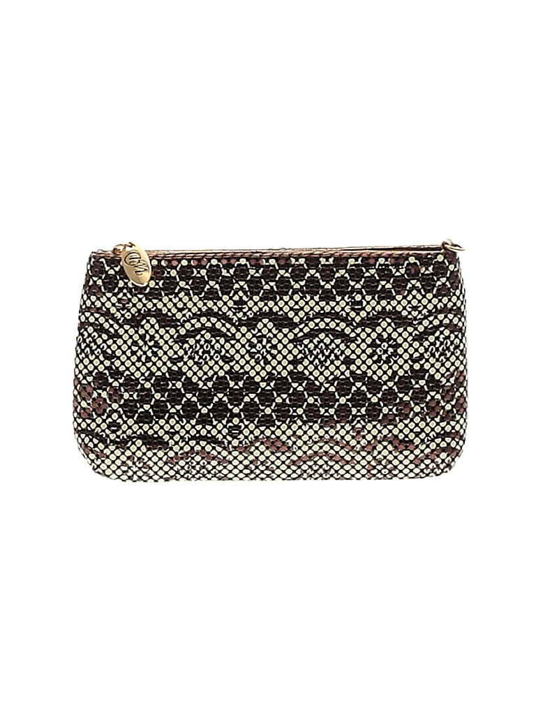 Whiting & Davis Gold Brown Coin Purse One size - photo 1