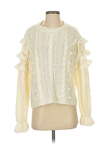 En Creme Pullover Sweater (view 1)