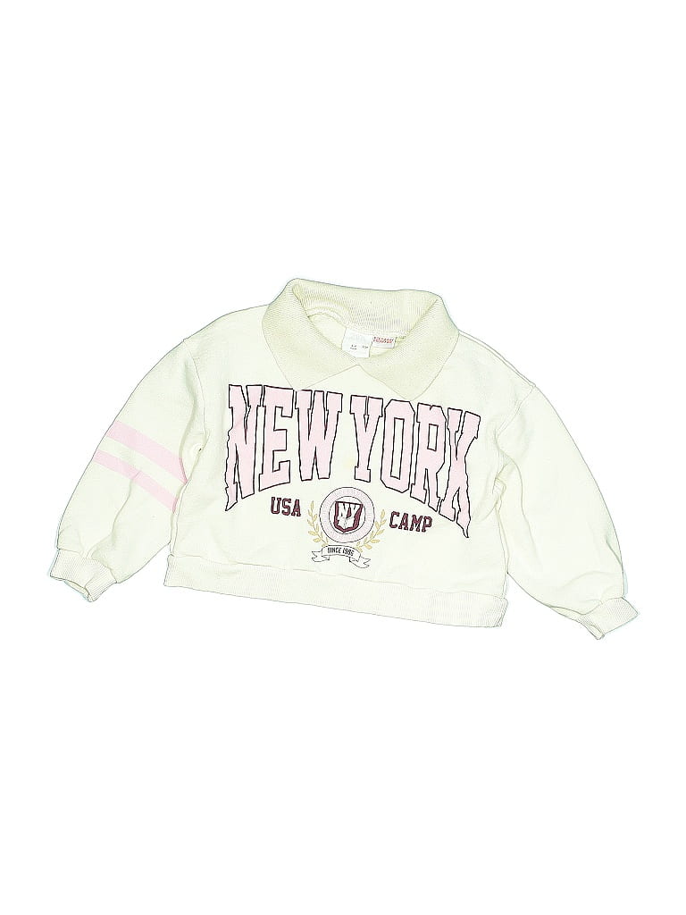 Zara Baby Ivory Sweatshirt Size 3 - photo 1