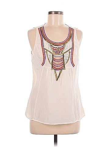 GUESS by Marciano Sleeveless Silk Top (view 1)