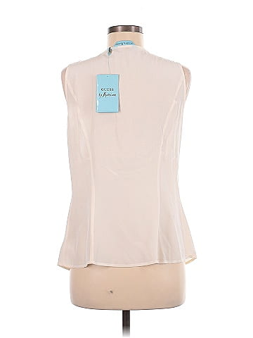 GUESS by Marciano Sleeveless Silk Top (view 2)