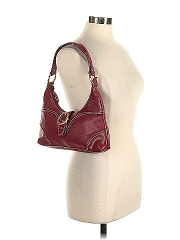 AK Anne Klein Leather Satchel (view 2)