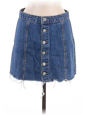 Aeropostale Denim Skirt (view 1)