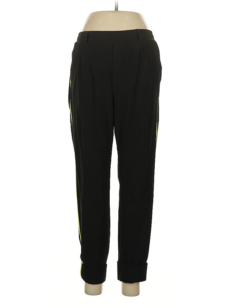 Bershka Color Block Black Casual Pants Size L - photo 1