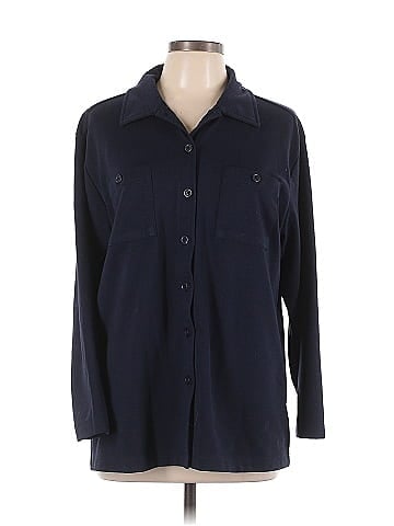 Villager Sport by Liz Claiborne Long Sleeve Blouse (view 1)