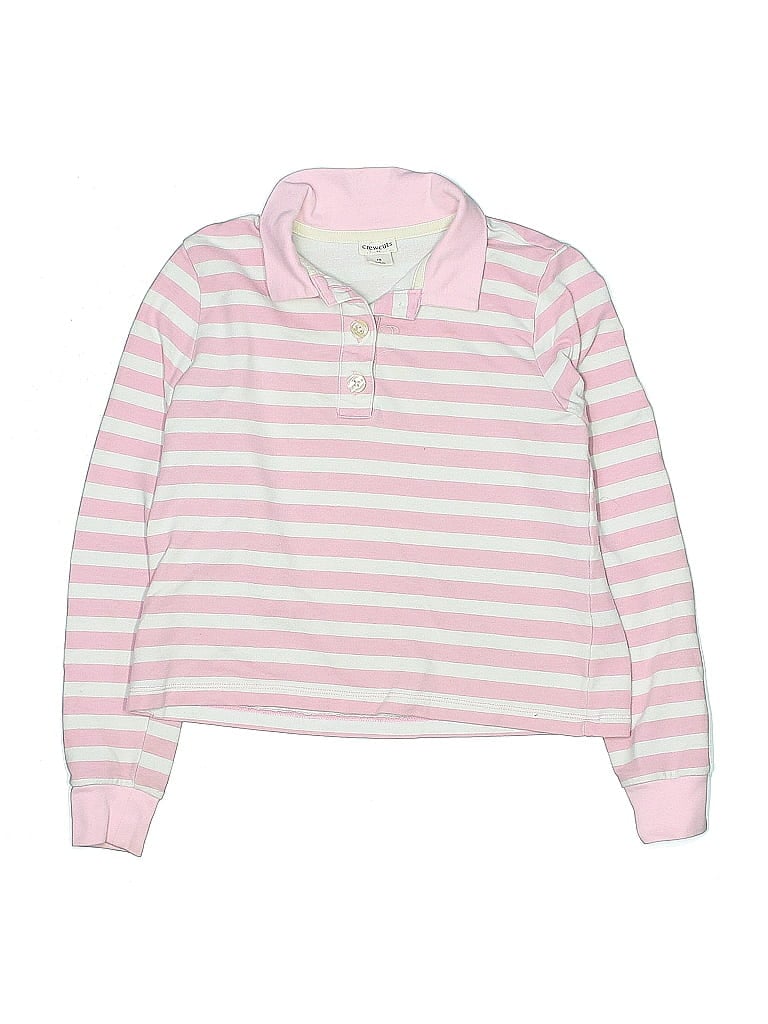 Crewcuts Outlet Pink Long Sleeve Button-Down Shirt Size 10 - photo 1