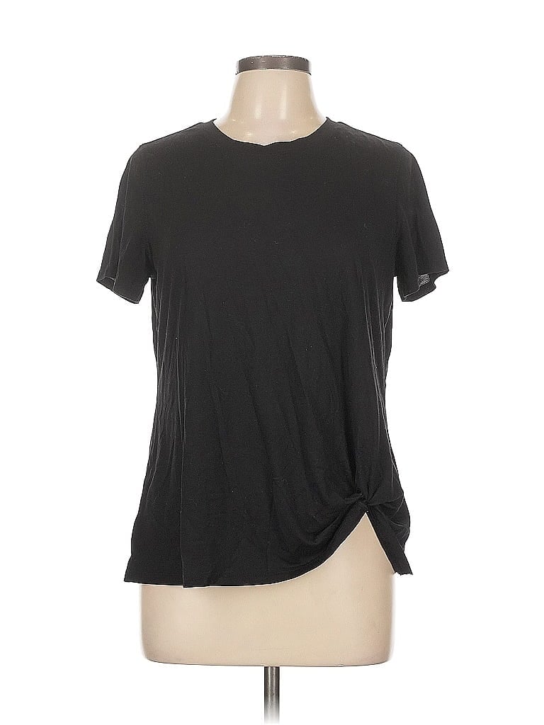 Active by Old Navy Black Short Sleeve T-Shirt Size L - photo 1