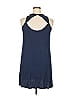 Caralase Solid Blue Casual Dress Size XL - photo 2
