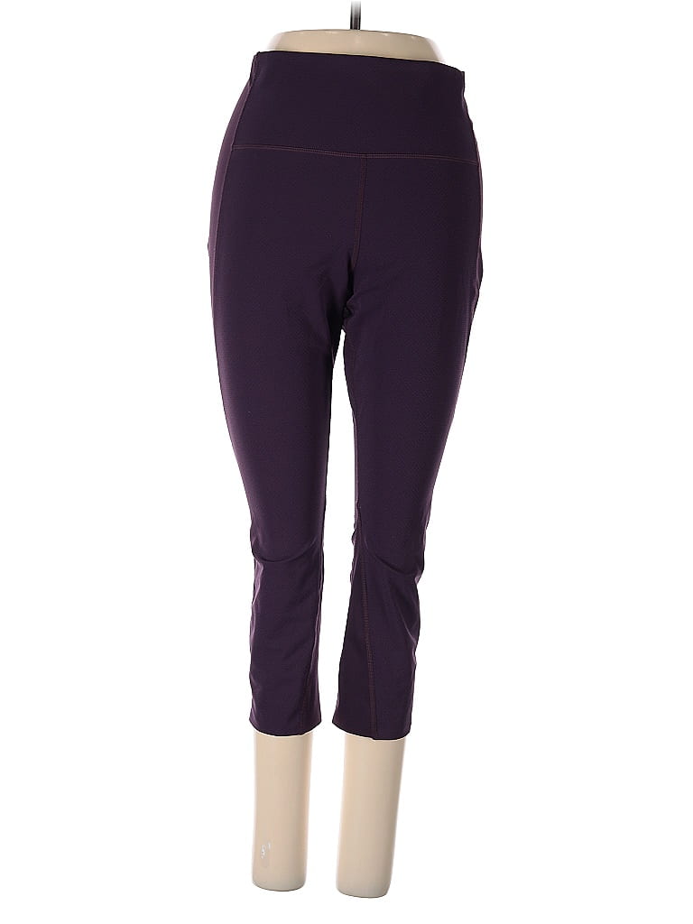 Pre-owned Athleta Active Pants In Purple