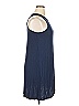 Caralase Solid Blue Casual Dress Size XL - photo 3