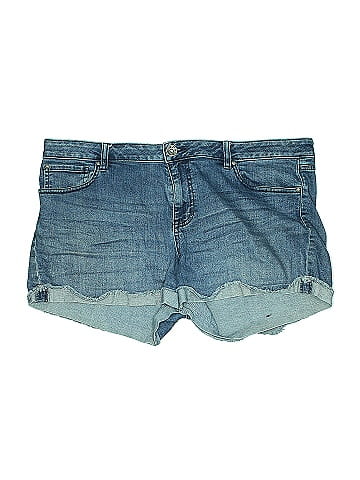 a.n.a. A New Approach Denim Shorts (view 1)