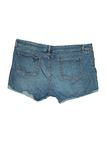 a.n.a. A New Approach Denim Shorts (view 2)