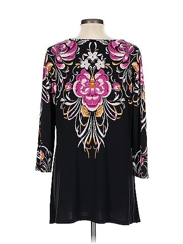 JM Collection 3/4 Sleeve Blouse (view 2)