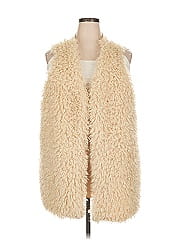 Terra & Sky Faux Fur Vest