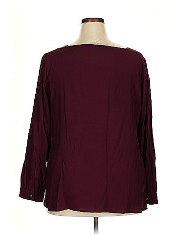 Ann Taylor LOFT 3/4 Sleeve Blouse (view 2)